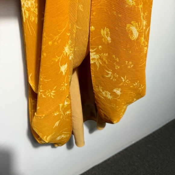 Madewell Ruffle Floral Long Sleeve Maxi Dress - Picture 10 of 14